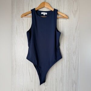 She + Sky Sleeveless Bodysuit